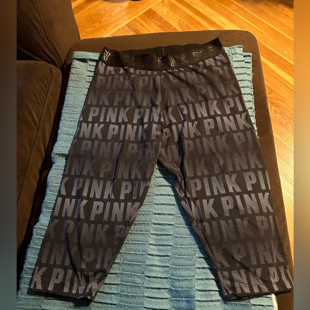 Victoria Secret Pink Vintage Ultimate Limited Edition Logo Shorts/Leggings.